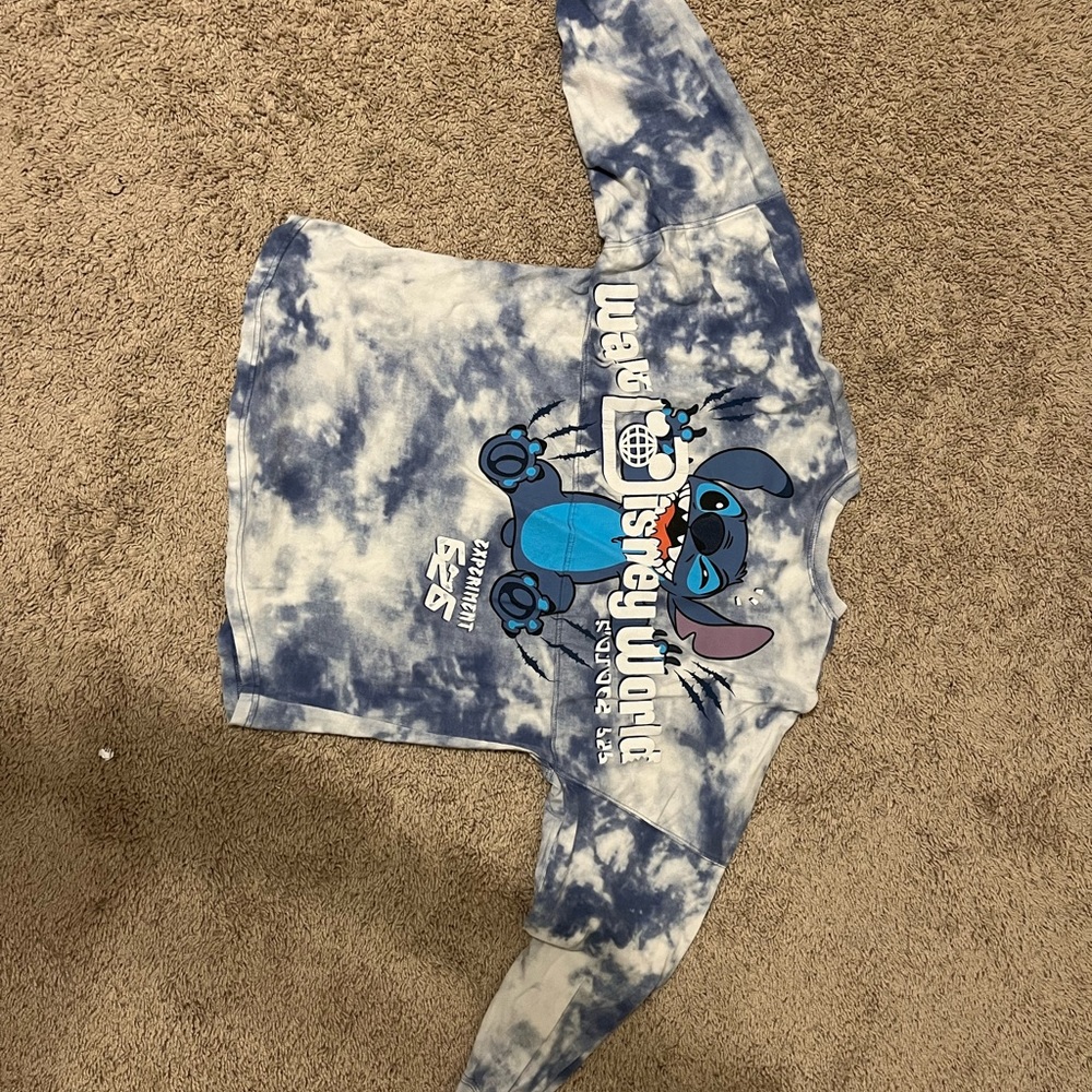 A Lilo and stitch heavyweight long sleeve, Disney shirt